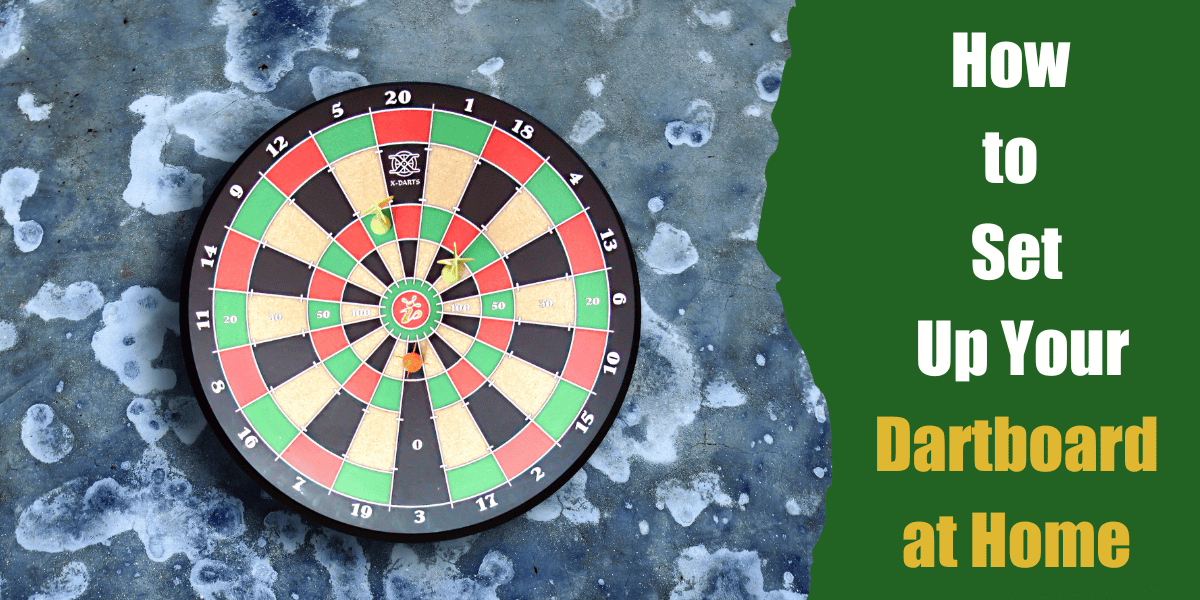 dartboard measurements distance and height