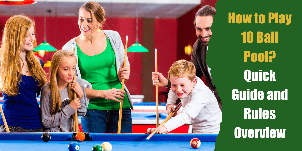 how to play 10 ball pool