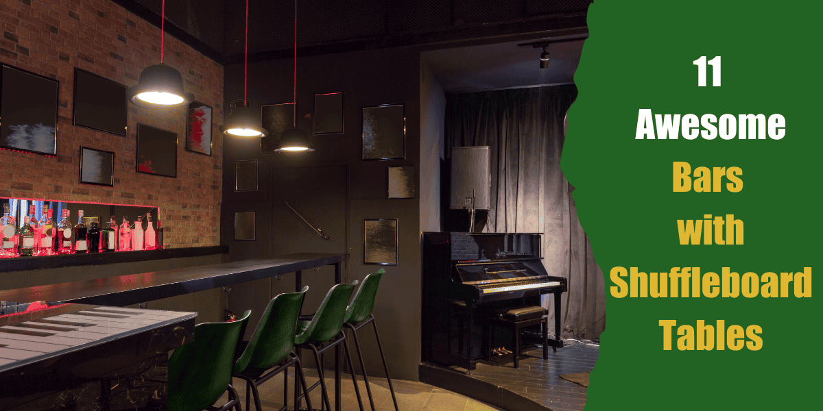 11 awesome bars shuffleboard tables