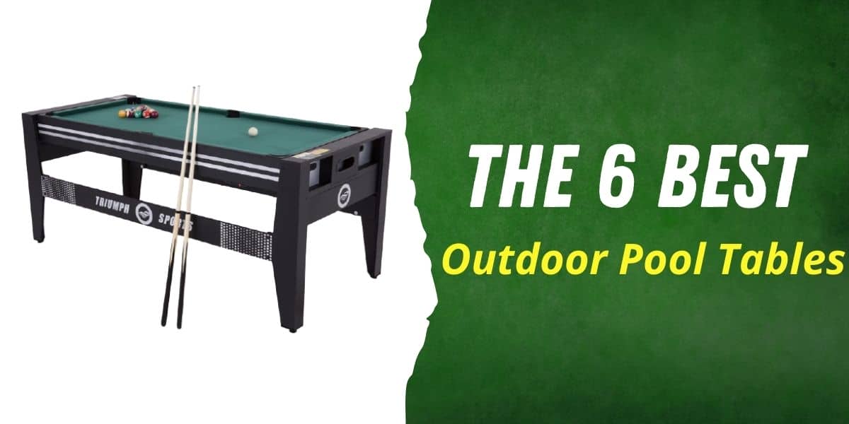 outdoor pool table