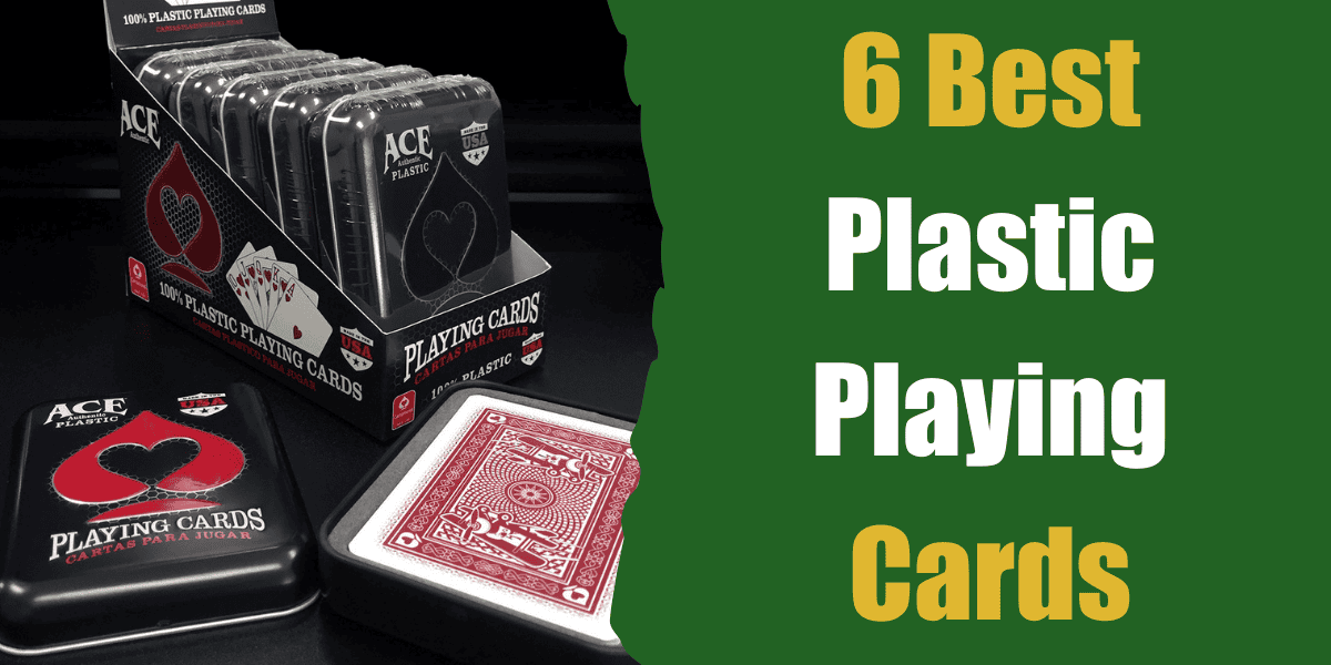plastic playing cards