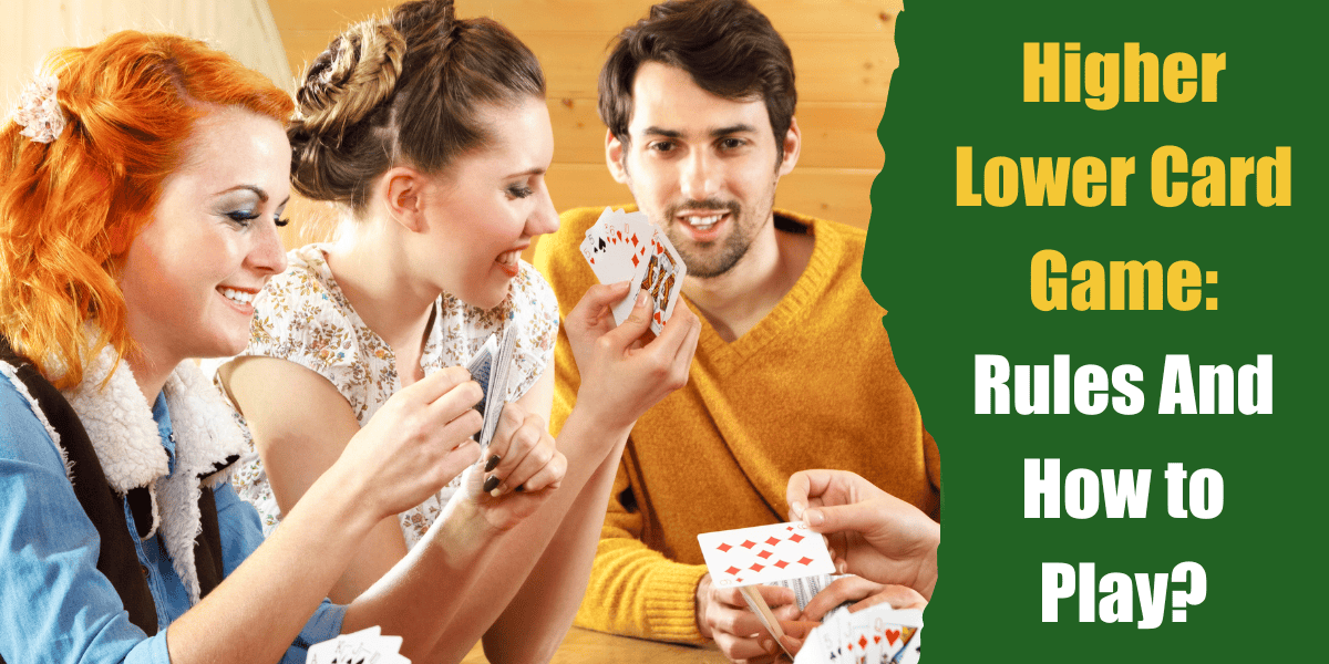 higher lower card game